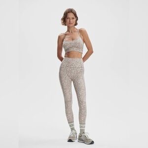 Varley Move Pocket High Legging 25" Rose Watercolor Floral BNWT